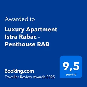Luxury Istra - Penthouse Rab Apartment Rabac